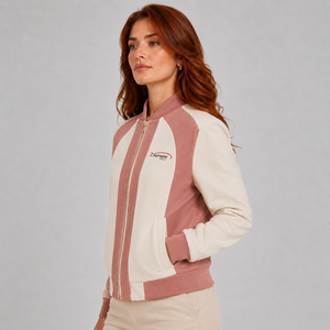 Low Price <b>Women</b> Bomber <b>Jacket</b> Custom Logo Lightweight Full Zipper Casual Wear Windproof Outerwear Bomber <b>Jacket</b> <b>for</b> <b>Women</b> - Product Image 4