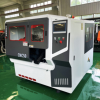 Machine à scier circulaire à grande vitesse CNC CNC50 pour la découpe d'acier rond, de tuyaux ronds et de tuyaux en acier inoxydable