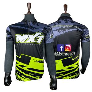 Camiseta Deportiva de Alta Calidad para Hombre, Secado Rápido, Manga Corta, Diseño Personalizado, 100% Poliéster, Camisetas de Motociclismo - Product Image 4