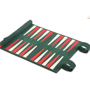 Premium Artisan High Quality Leather <b>Backgammon</b> Game Set Foldable Eco-Friendly Durable Elegant Craftsmanship Sculpted Indoor - Product Image 2