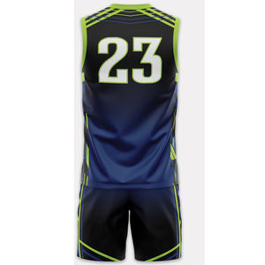 Conjunto de Pantalones Cortos y Camiseta de Baloncesto Universitario para Hombre, al por Mayor, Duradero, Transpirable, de Poliéster, Ropa Deportiva de Entrenamiento, Tallas Grandes, Conjunto de Verano - Product Image 3