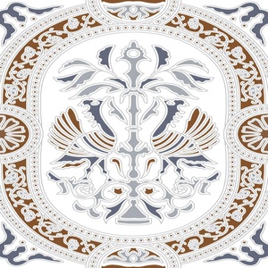 Carrelage en céramique gris marbré style marocain 30x30cm pour chambre à coucher, design moderne, carrelage extérieur pour allée de voiture - Product Image 2