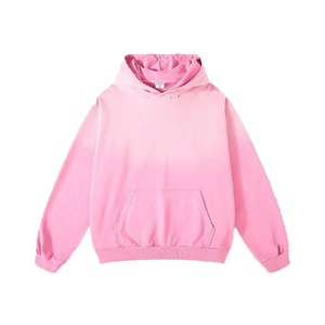 Sweat-shirt à capuche vierge OEM ODM en coton de haute qualité, pull personnalisé avec logo, sweats à capuche oversize pour hommes et femmes, vente en gros en vrac - Product Image 6