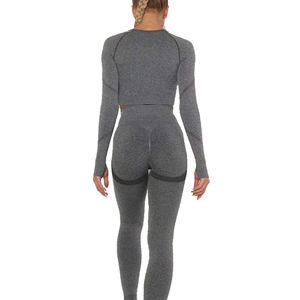 Conjunto deportivo elegante para mujer, ideal para entrenamiento deportivo y estilo de vida activo diario, para yoga y gimnasio. - Product Image 6