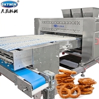 Automatische knapperige pretzel-twistdeeg-twistapparatuur, mini pretzelvormapparaat leverancier
