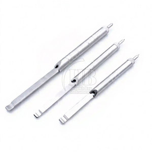 Medidor de Profundidad Manual de Acero Inoxidable para Implantes, Instrumento Dental con Escala Marcada, Certificado CE Clase I, 1 Año de Garantía - Product Image 2