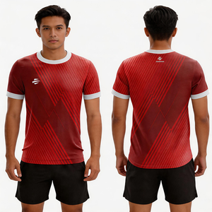 T-shirts de sport personnalisés avec impression par sublimation, livraison en 7 jours, tissu respirant, séchage rapide - Product Image 3