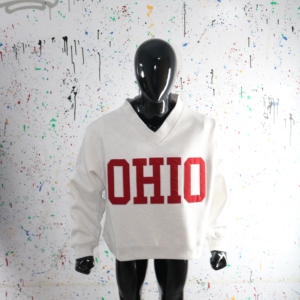 Sweat-shirts OHIO à col montant 450 GSM, broderie personnalisée avec nom, coupe ample et carrée, 100% coton molletonné French Terry - Product Image 1