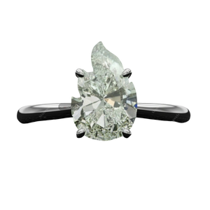 Diamantes Cultivados en Laboratorio con Forma de Llama, Certificados IGI GIA, DEF VVS VS1, 0.5CT-3CT, CVD HPHT, Colores Fantasía, Venta al Por Mayor Directa de Fábrica, India - Product Image 1