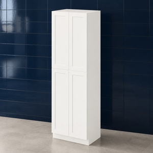 Gabinete de Despensa de 30 Pulgadas de Alto, Estilo Shaker Blanco de 96 Pulgadas de Alto y 24 Pulgadas de Profundidad, RTA, Venta al por Mayor, Fábrica de Vietnam, Marca Privada - Product Image 4