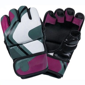 ถุงมือชกมวยหนัง PU แบบกำหนดเอง สำหรับคาราเต้ เทควันโด มวยไทย MMA ซ้อมต่อยมวย - Product Image 5