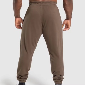 Men's Custom DTF Printing Bottom <b>Trouser</b> High Quality Drawstring Waist Men's Solid Color Wholesale Oversized Sweatpants for Mens - Product Image 3