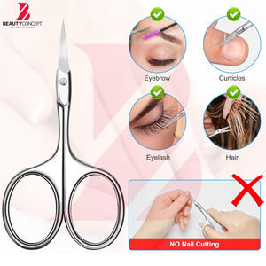 Último Producto en Instrumentos de Belleza, Tijeras para Cutículas de Grado Profesional, Tijeras para Uñas de Acero Inoxidable con Borde Afilado, Equipo de Salón - Product Image 3