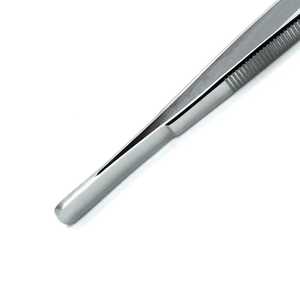 Dental Foil Tweezers Cotton Dressing Forceps Tissue <b>Pliers</b> Surgical Curved Serrated Russian Stainless Steel Instrument <b>Set</b> - Product Image 4