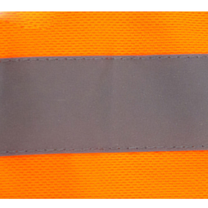 Chemise de sécurité à manches longues haute visibilité, t-shirt de travail orange réfléchissant avec poche, respirant, uniforme de chantier ANSI - Product Image 6