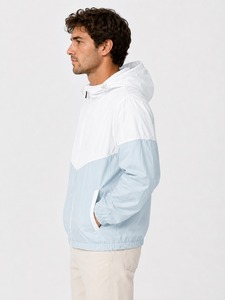 Veste coupe-vent imperméable en nylon respirant de haute qualité pour hommes, logo personnalisé pour l'hiver - Product Image 5