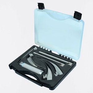 Ensemble de laryngoscopes professionnels les plus vendus, fabriqués avec des matériaux durables, ensemble de laryngoscopes en acier inoxydable - Product Image 1