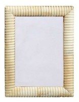 Bingkai Foto Kayu Solid Mewah Buatan Tangan dengan Inlay Tulang, Modern Minimalis Vintage Boho Elegan, Ramah Lingkungan, Dekorasi Rumah, Logo Dapat Disesuaikan
