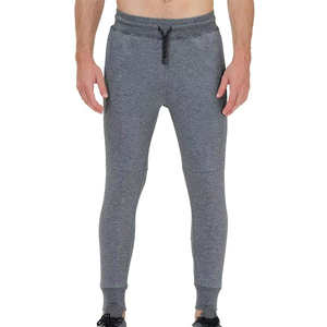 Pantalons de jogging pour hommes en coton 100% de couleur unie, fabriqués au Pakistan, prix bas, haute qualité, confortables, décontractés, pour le streetwear. - Product Image 1