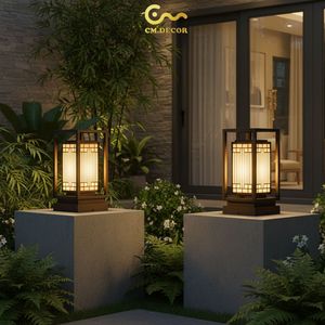 Luces de jardín de 100 lm/W, Vietnam CM Decor, diseño Auto Cad, desmontables, para exteriores/villa/jardín, 3500K (blanco cálido), LED blanco cálido - Product Image 2