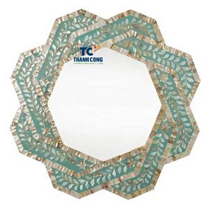 Espejo de ratán OEM de confianza para distribuidores con diseño de espejo de mimbre premium y soporte constante de fabricación al por mayor - Product Image 1