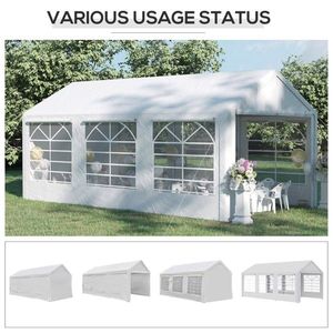 Tenda per Feste in PVC a Doppia Parete Impermeabile con Lati Personalizzabili e Pali in Alluminio - Product Image 6