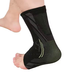 Prime Care <b>Ankle</b> Pads Featuring Compression <b>Support</b> Shock Absorption Comfortable Fit For Sports Injury Protection - Product Image 6