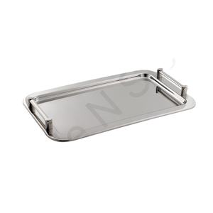 Feuille de boulangerie casserole goutte à goutte en alliage d'aluminium plateau de cuisson perforé plateau rectangulaire avec poignée plateau de service en acier inoxydable - Product Image 1