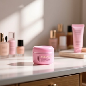 Crème hydratante pour le visage au collagène, nourrissante, raffermissante, soin quotidien de la peau, 110g, coffret cadeau - Product Image 2