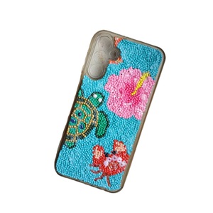 Funda de Teléfono Bordada con Cuentas de Semillas, Funda de Lujo Hecha a Mano, Funda de Teléfono Bordada con Cuentas de Semillas Coloridas, Funda Protectora de Moda - Product Image 5
