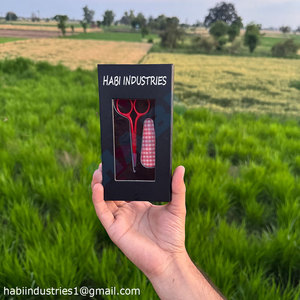 Professional Box packaging Embroidery Scissors Suppliers Custom Color <b>Threading</b> Shears Wholesale Knitting Scissors with Sheath - Product Image 4