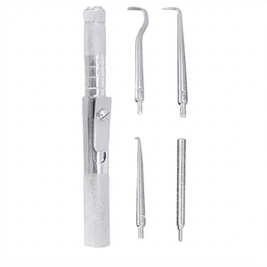 ชุดเครื่องมือผ่าตัด HR-934เพื่อสุขภาพ Optitech สแตนเลสสตีลแบบแมนนวลได้รับการรับรอง CE คลาสกำจัดมงกุฎสำหรับคลินิกโรงพยาบาล - Product Image 3