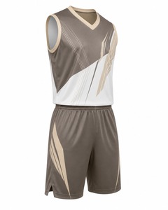 Ensemble de maillots de basket-ball sans manches unisexe, en maille respirante, polyester, logo sur le devant, uniforme sportif pour adultes, toutes saisons - Product Image 5