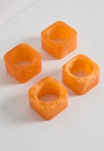 New Resin Modern High Quality Napkin <b>Ring</b> Custom Color Luxury Eco-Friendly Design Custom Logo Customized Printing for Home - Product Image 2