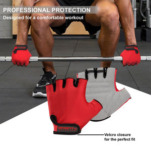 Guantes Deportivos Unisex al por Mayor, Medios Dedos, Forro de Nailon, Ligeros, Talla XL, para Gimnasio, Ejercicio, Protección de Palmas - Product Image 3