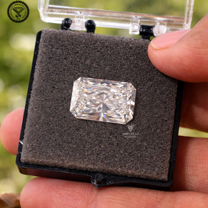 Diamant de laboratoire de 5 carats, taille radiant, certifié IGI, couleur D, clarté VVS1/VVS2, diamant non monté pour bijoux - Product Image 1