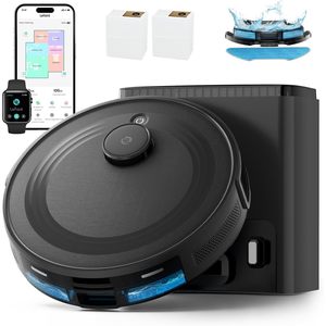 Robot aspirateur et serpillière combinés 6000Pa avec navigation LiDAR et vidage automatique - Product Image 1