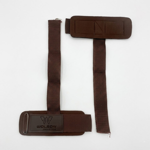 Premium Heavy Duty <b>Weight</b> Lifting Dowel Strap with Neoprene Webbing Wooden <b>Bar</b> Shoulder Mobility Stretching Fitness Training - Product Image 1