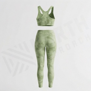Conjuntos Deportivos de Alta Calidad para Mujer, Leggings Scrunch, Bra, Top de Manga Larga, Ropa Deportiva para Yoga y Ejercicio - Product Image 2