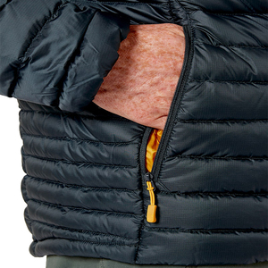 Experienced OEM ODM Services Premium Canvas Stand Collar Front Logo <b>Mens</b> Winter Puffer <b>Jackets</b> - Product Image 5