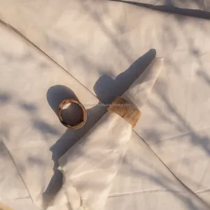 ชุดแหวนผ้าเช็ดปากทำจากเขาสัตว์ งานฝีมือคุณภาพเยี่ยม ดีไซน์หรูหราตามสั่ง เป็นมิตรกับสิ่งแวดล้อม เหมาะสำหรับร้านอาหาร - Product Image 1