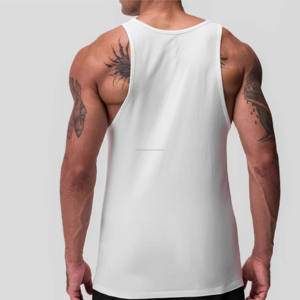 Débardeur en coton essentiel pour homme - Chemise sans manches polyvalente pour les tenues décontractées, de fitness et de sport - Product Image 5