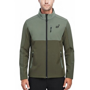 Hot Selling <b>Men</b> Winter Softshell <b>Jacket</b> Front <b>Waterproof</b> Windproof <b>Breathable</b> Hiking Outdoor Sports <b>Lightweight</b> Stretch Fabric - Product Image 1
