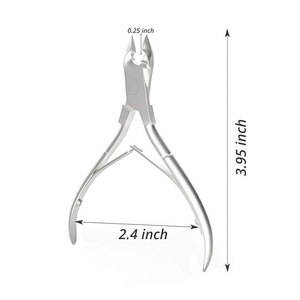 Professional Waterproof Stainless Steel Luxury Battery Powered Wide Jaw Opening Finger Nipper for <b>Nail</b> Supplies - Product Image 2