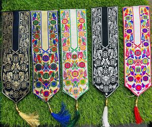 Elegante aplique jacquard para cuello, diseño de cuello con parche, para decoración de prendas de vestir nacionales, fábrica textil. - Product Image 4