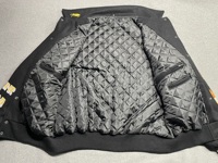 Fabricant de vestes universitaires personnalisées, veste de baseball brodée OEM, veste universitaire en gros, logo personnalisé