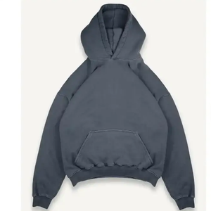Vente en gros TAYUMA INDUSTRIES Sweat à capuche unisexe surdimensionné doublé, sur mesure, en molleton de coton de haute qualité avec broderie de lettres, collection Printemps - Product Image 2