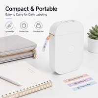 Imprimante d'étiquettes thermiques Bluetooth portable OEM D11 15 mm, mini-étiqueteuse pour la personnalisation de marques en vente au détail et au bureau, vente en gros