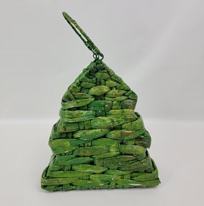 Handmade star water hyacinth <b>basket</b> holiday gifts storage container christmas gift <b>display</b> <b>baskets</b> - Product Image 4