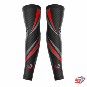 Manchons de compression personnalisés en soie glacée pour hommes, pour le cyclisme, pour adolescents, rafraîchissants, protection UV, antidérapants, séchage rapide, vente en gros OEM - Product Image 1